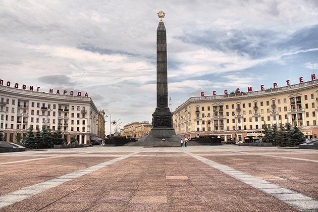 Площадь Победы в Минске